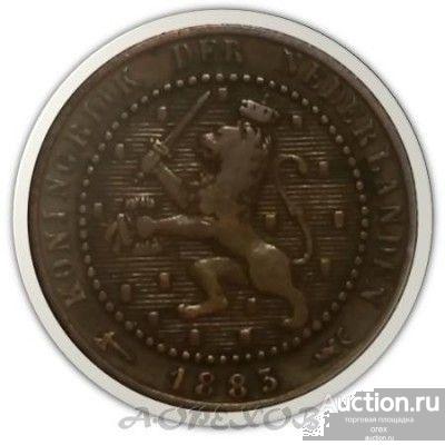 1 цент 1883 Нидерланды (холдер)