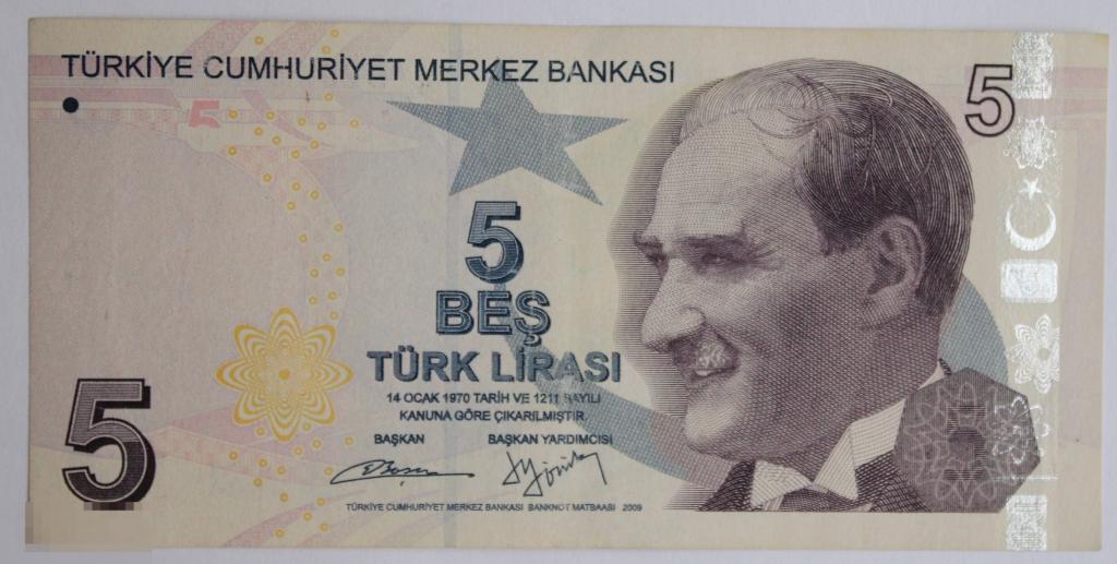 Турция. 5 лир 2009 (2013) г. Р:222b. VF
