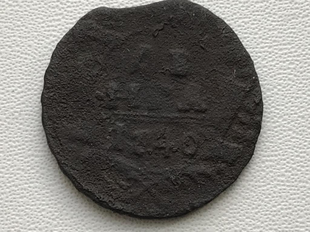 Деньга 1740 г.