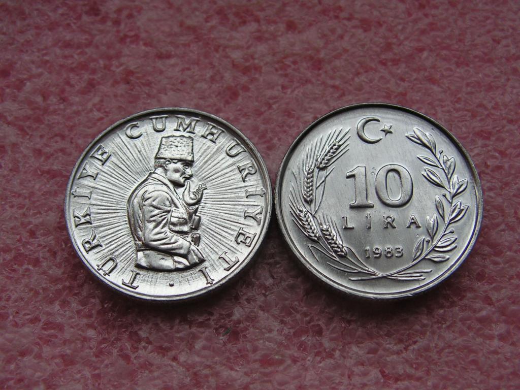 Турция 10 лир 1983 unc