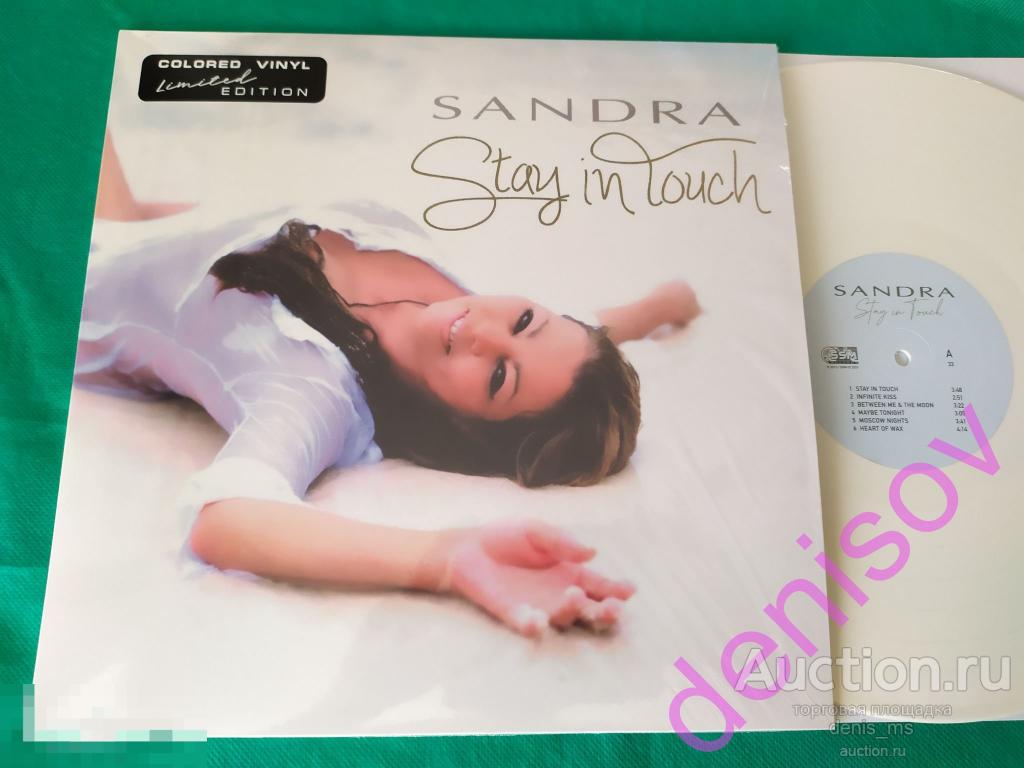 Sandra ‎/ Stay In Touch - 2012/EU -- LIMITED EDITION!!  SEALED!!  WHITE Vinyl!! 