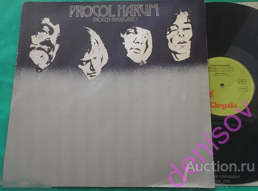 Procol Harum ‎/ Broken Barricades - 71/GERM/EX-/EX++ 