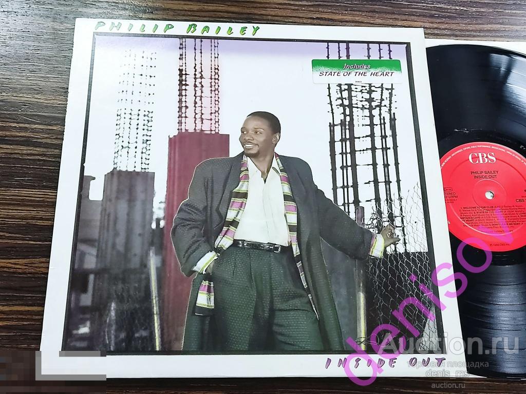 Philip Bailey / Inside Out - 86/HOLL/EX+/NM- 