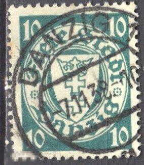 Данциг 1938 Mi 292 гашеная 