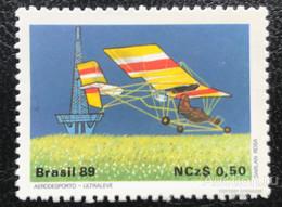 Бразилия  1989  Самолет ( марка из серии )