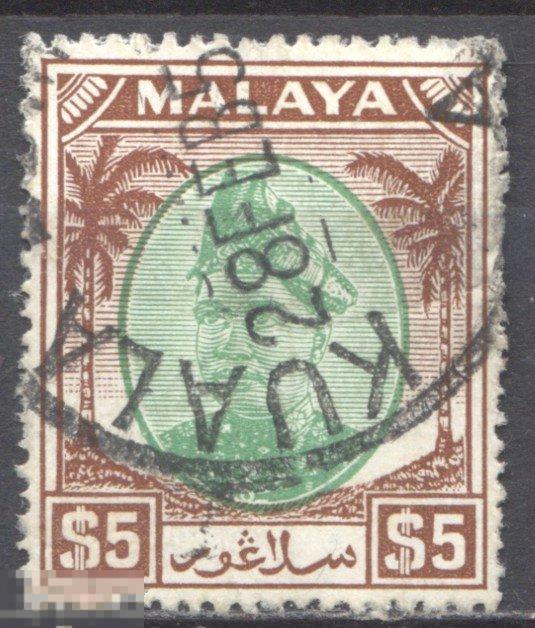 Малайя Селангор колонии 1949 Mi 73 гашеная 