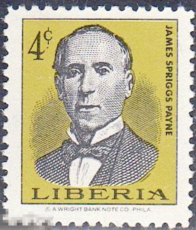 Либерия 1966-1967 президент Пейн Mi 651 MNH 