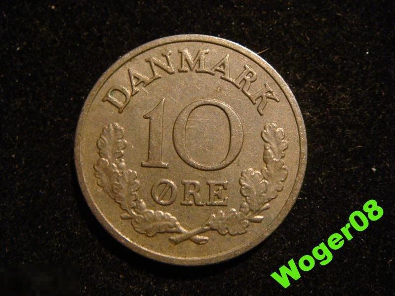(WG) 10 эре 1964 Дания (ЛИ23-7) 