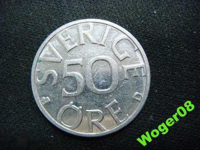 (WG) 50 эре 1990 Швеция (ЛИ15-8) 