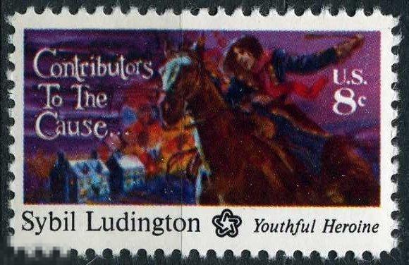 США 1975 200 лет США Сибил Ладингтон MNH 