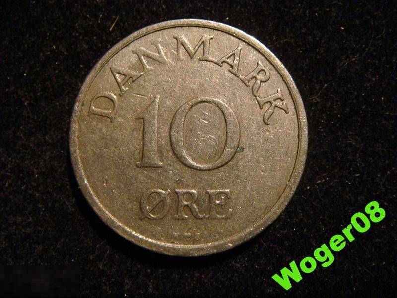(WG) 10 эре 1953 Дания (ЛИ23-4) 