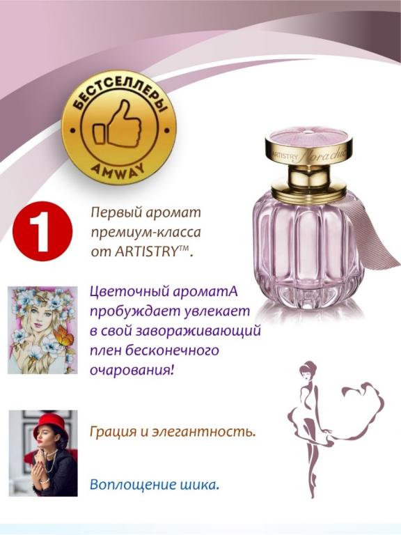 ARTISTRY FLORA CHIC ПАРФЮМЕРНАЯ ВОДА для ЖЕНЩИН 50 мл , AMWAY, АМВЕЙ ...