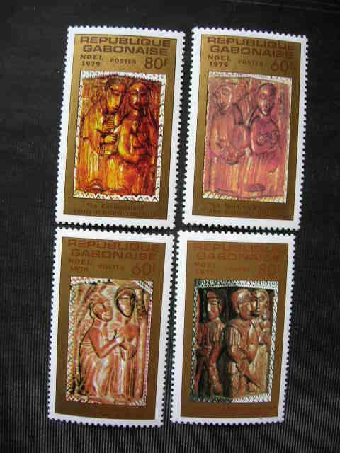 Габон 1978/1979 скульптура MNH