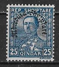 Албания 1928 г.  Ахмет Зогу Первый король Албании Ндпч.**