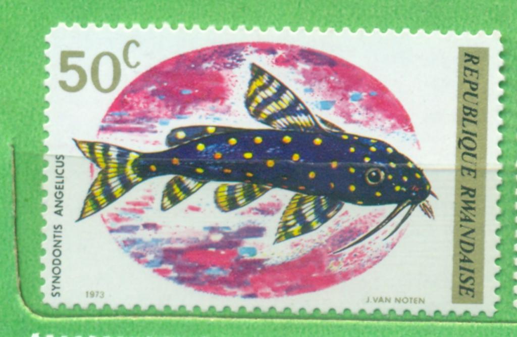 Руанда 1973 г. Рыба негашеная**