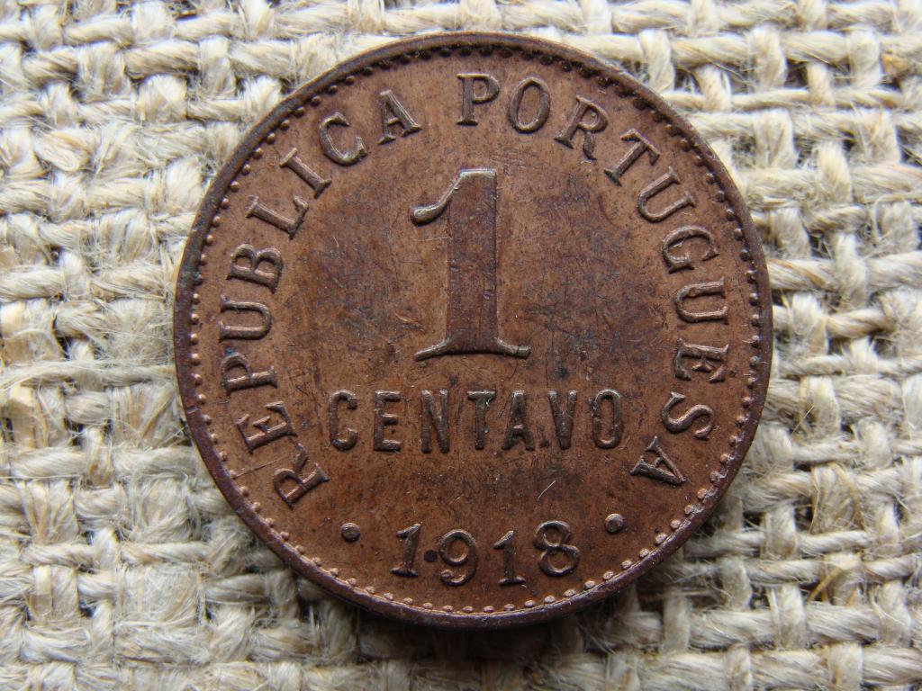 1 сентаво 1918 год. Португалия