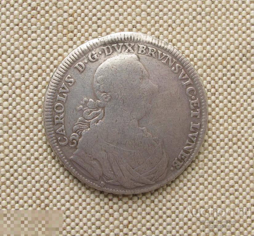 Талер 1764., Брауншвейг-Вольфенбутел, 38мм, 27грамм.