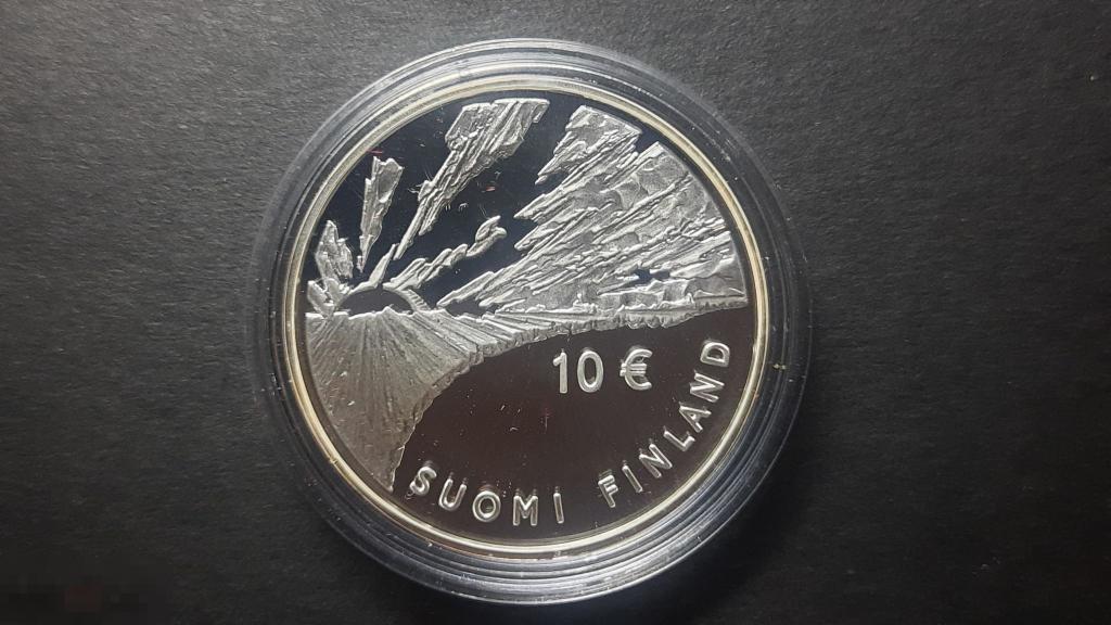 (WG) 10 Евро 2006 Финляндия Серебро (ДЮ) Снельман 