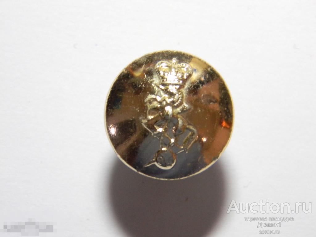 Великобритания.  Пуговица.  Полиция.  Графство Кент.  Констебль.  19 мм.  (1) 