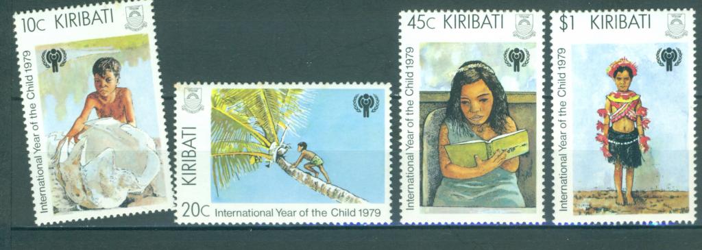 Кирибати 1979 г. серия Международный год ребенка   негашеная**