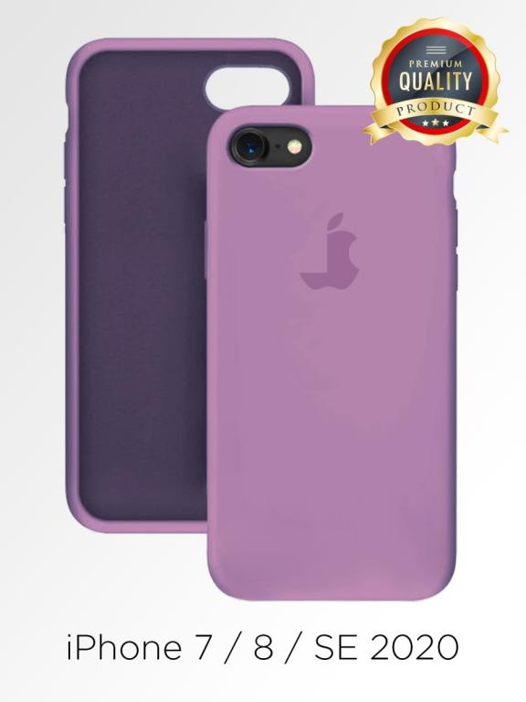 Силиконовый чехол для Apple iPhone 7, 8, SE 2020, накладка на айфон 7 ...