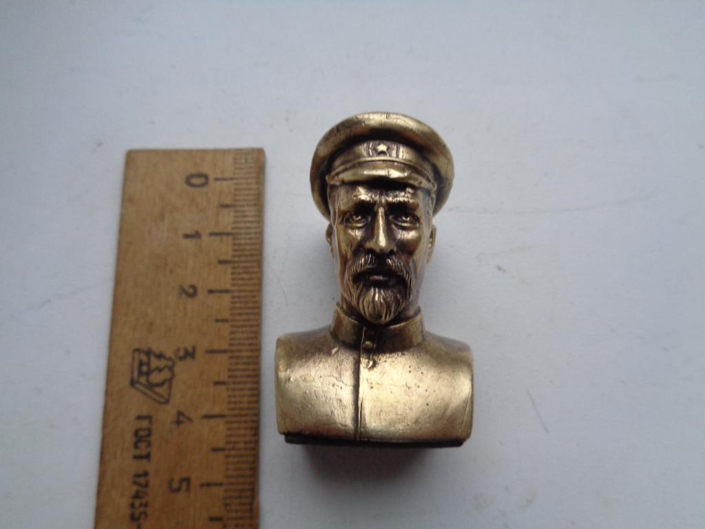 Миниатюра Феликс Дзержинский,латунь.3