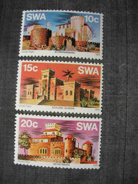 Юго-Западная Африка 1976 архитектура: замки     MNH
