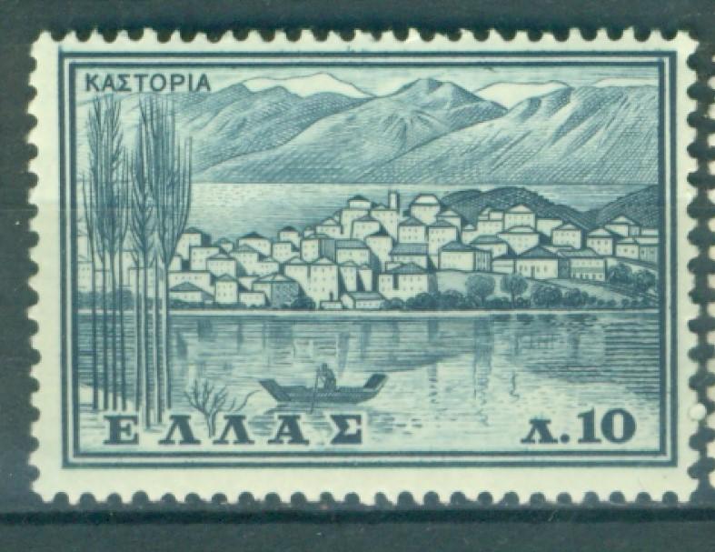 Греция 1961 г. Туризм Кастория негаш**