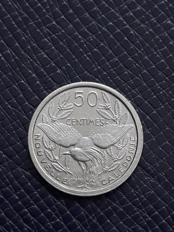 Новая Каледония 50 сантимов 1949 КМ 1