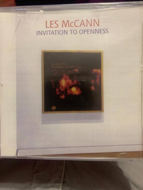 CD диск Les McCANN Ivitation To Opennes, 2000