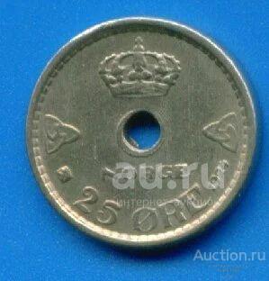 Норвегия 25 эре 1924 (704)