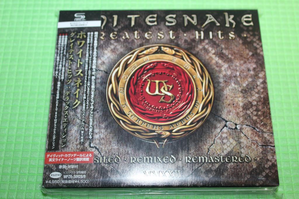 Whitesnake / Greatest Hits (Revisited, Remixed, Remastered, MMXXII) 22 / Japan CD+DVD