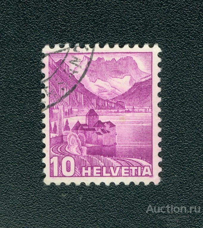 1934 г. Швейцария - Шильонский замок (0558f)