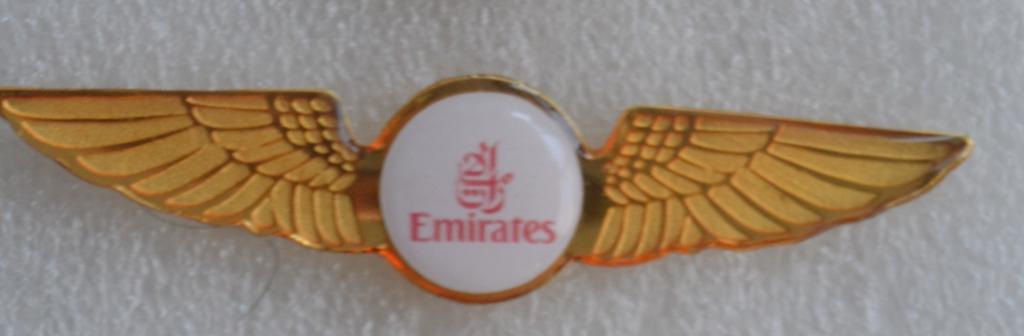 Знак пилот Авиакомания - Emirates Airline — ОАЭ - Крылья