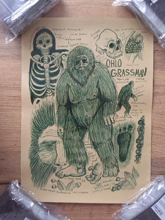 Ohio Grassman постер плакат 21х30 см