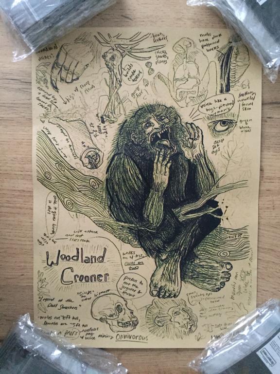 Woodland Crooner постер плакат 21х30 см