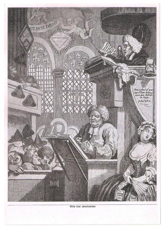 Сигаретный ВКЛАДЫШ №10 - Английское лицемерие - Уильям Хогарт - Грабительская Англия - Германия 1941