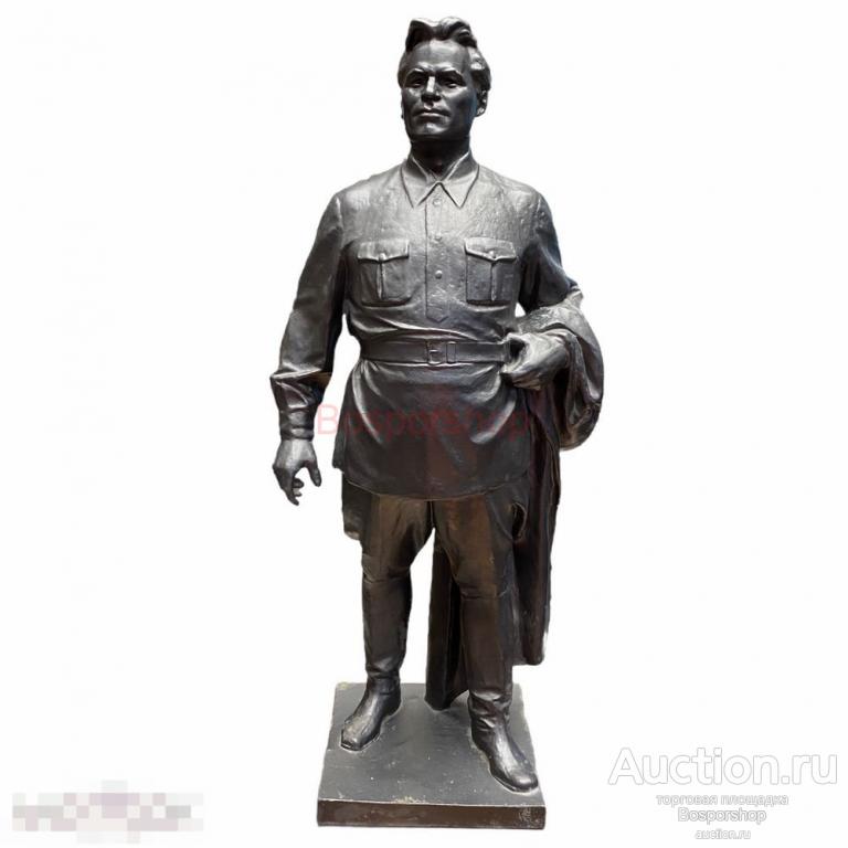 Силуминовая скульптура "Киров С.М." 1964 г. СССР 
