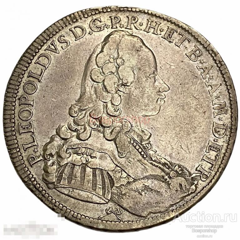Италия, Тоскана 10 паоли 1773 г. 