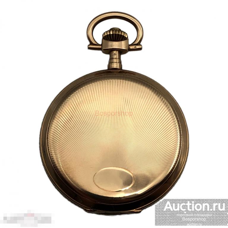 Золотые карманные часы фирмы Seraph Watch Co, Spiral Breguet, 1900-1920 гг., Швейцария 