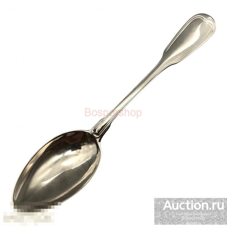 Серебряная чайная ложка, 0.800/0.875 проба, 1886-1915 гг.,  SCHWARTZKOPF, Германия