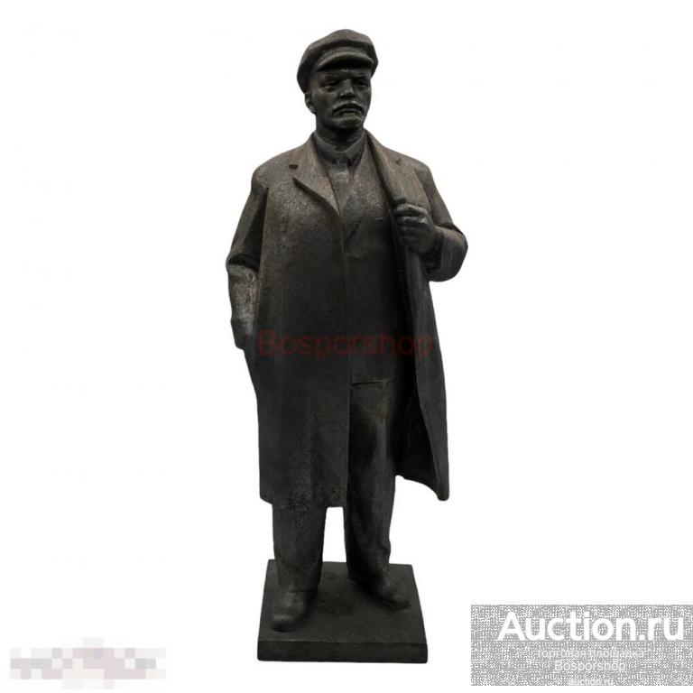Силуминовая скульптура "В. И. Ленин" 1960-1970 гг., СССР 