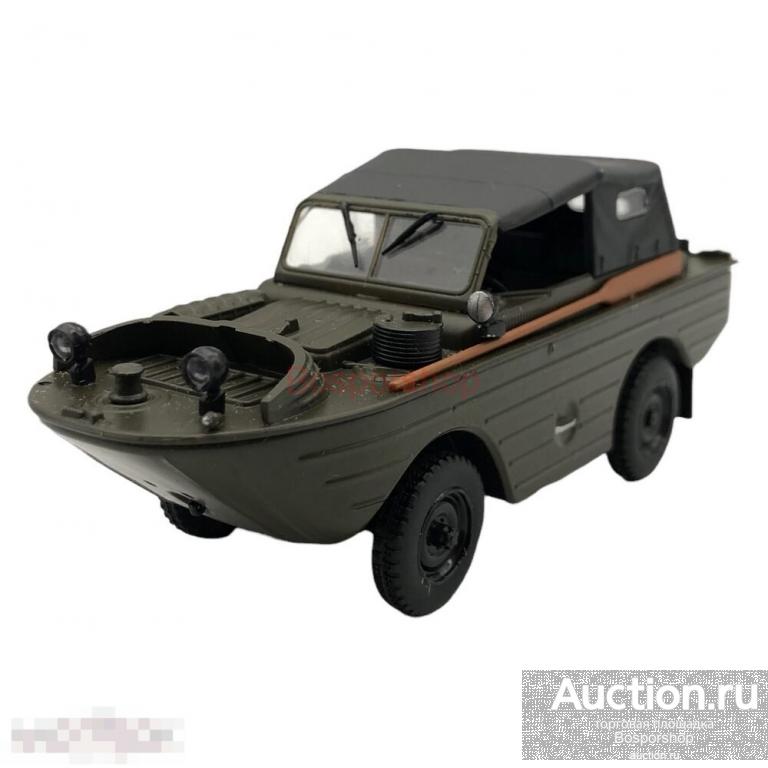 Модель автомобиля ГАЗ-46 (Вездеход) 2009-2014 гг., "АвтоЛегенды" DeAgostini, Китай 
