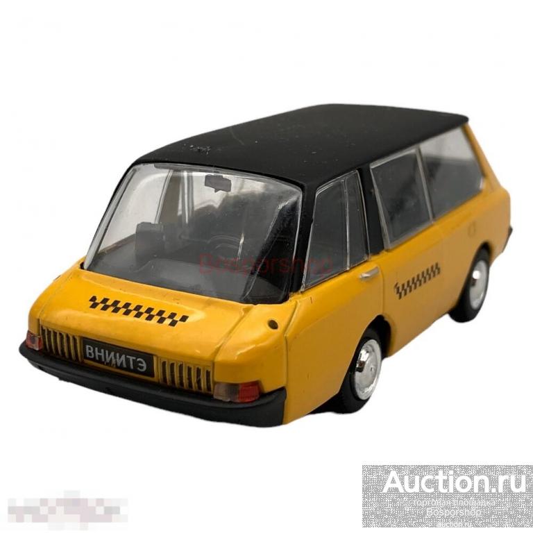 Модель автомобиля ВНИИТЭ-ПТ (Такси) 2009-2014 гг., "АвтоЛегенды" DeAgostini, Китай 