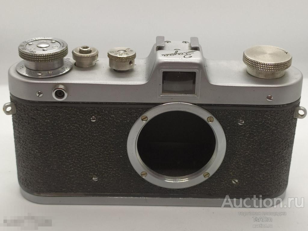 рабочий фотоаппарат Заря (завод ФЭД) 1960-е годы из СССР (без объектива) 