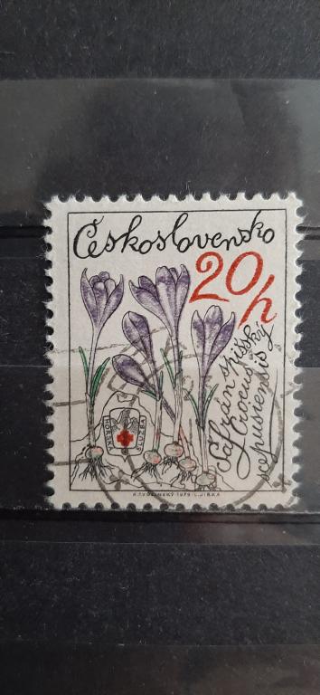 ЧССР флора цветы 1979 гашёная