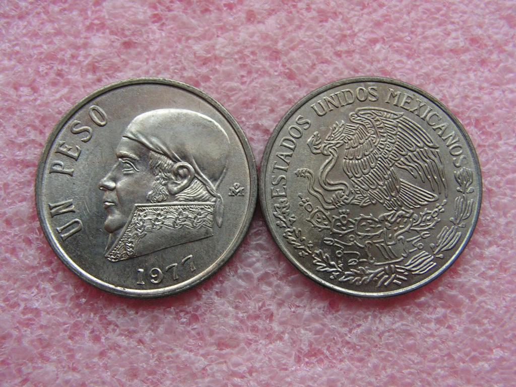 Мексика 1 песо 1977 unc