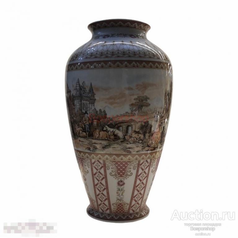 Ваза интерьерная "Сюжетная" 1990-1999 гг., Richmond Fine stoneware, Китай 