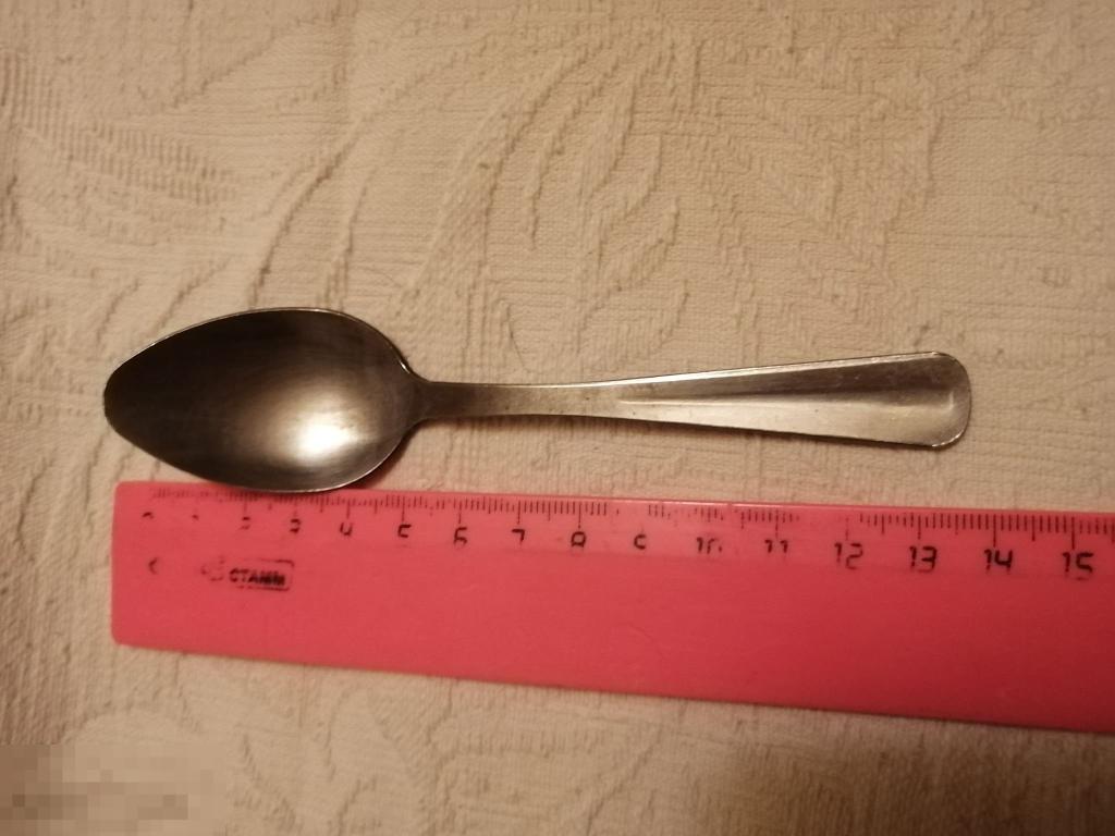 чайная ложка  нержавейка СССР (ложки,вилки,ножи). 