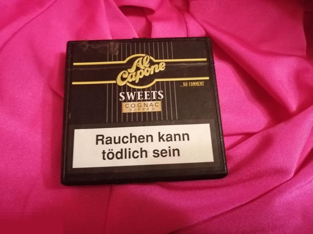 Коробка сигаретная  Al Capone  Sweets . (пос.14). 
